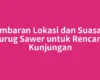 Gambaran Lokasi dan Suasana Curug Sawer untuk Rencana Kunjungan